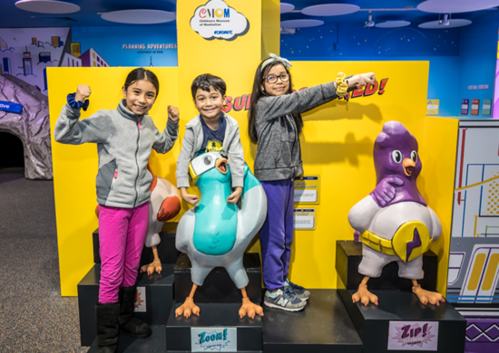 Superpowered Metropolis Exhibit at the Children’s Museum of Manhattan